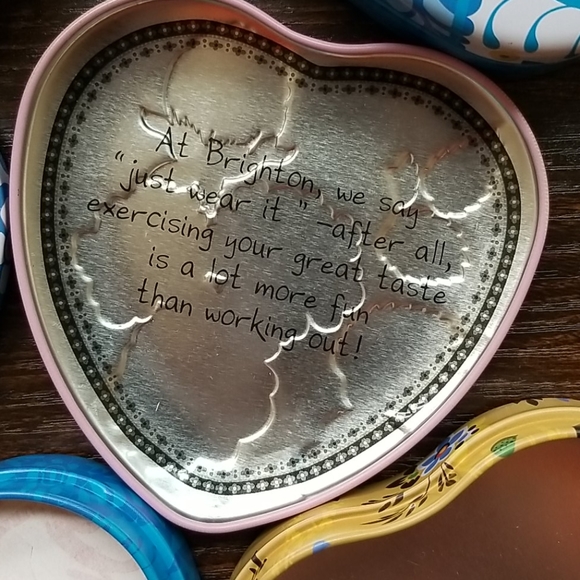 4 Brighton Jewelry Tins - Picture 4 of 5